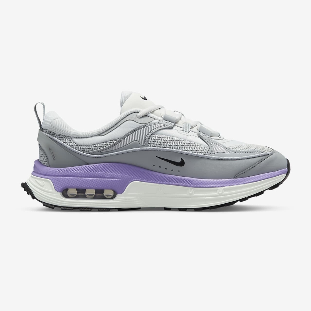 🚩SOLD🚩NIKE Air Max Bliss Women's 9 1/2 Photon Dust/Lilac/Metallic Silver - Picture 3 of 8